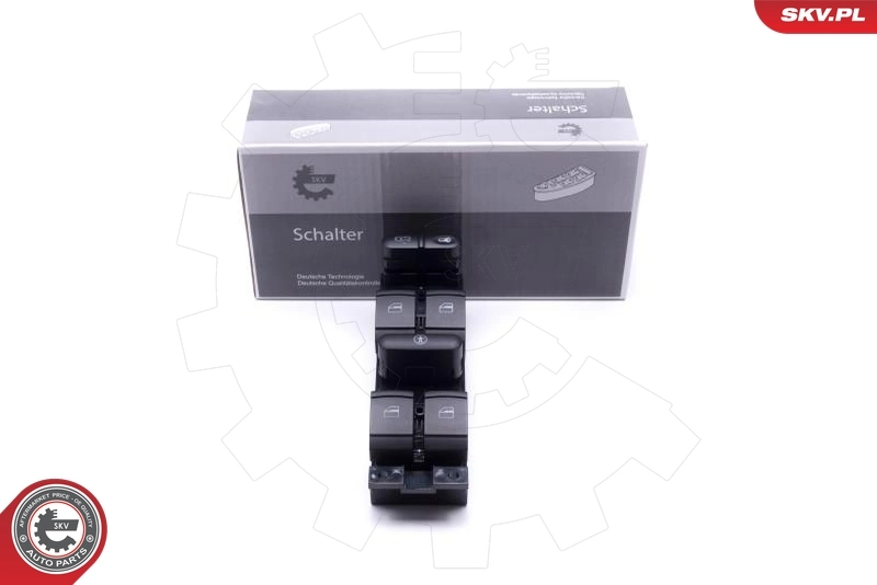 Switch, window regulator